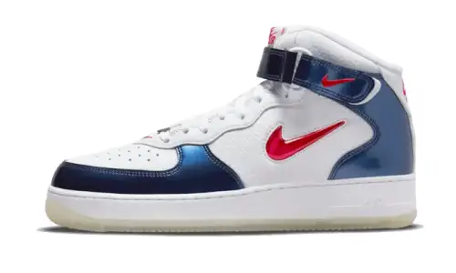 Nike Air Force 1 Mid University Red Midnight Navy