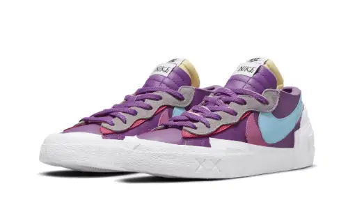 Nike Blazer Low Sacai Kaws Purple Dusk