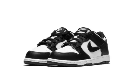 Nike Dunk Low Black White Enfant (PS) 