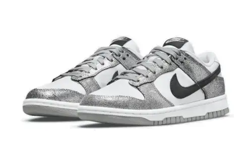 Nike Dunk Low Golden Gals Metallic Silver 