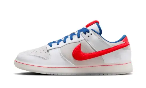 Nike Dunk Low Retro PRM Year of the Rabbit White Crimson 