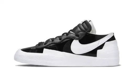 Nike Blazer Low Sacai Black Patent 