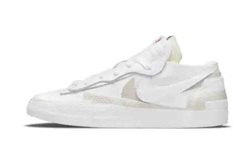 Nike Blazer Low Sacai White Patent 48BF3265