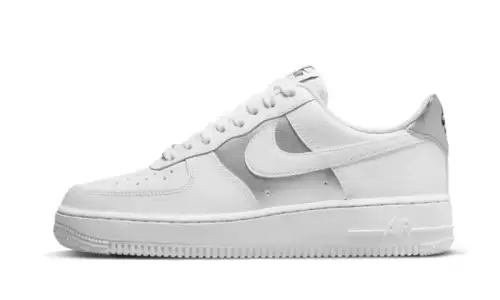 Nike Air Force 1 Low White Metallic Silver 
