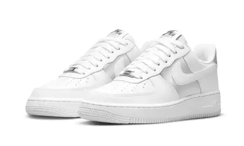 Nike Air Force 1 Low White Metallic Silver