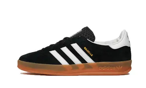 Adidas Gazelle Indoor Black White Gum