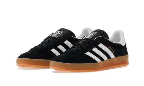 Adidas Gazelle Indoor Black White Gum