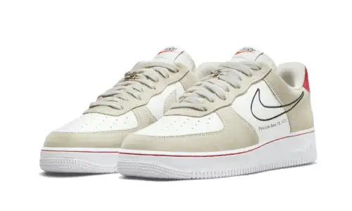 Nike Air Force 1 Low First Use Light Sail Red 