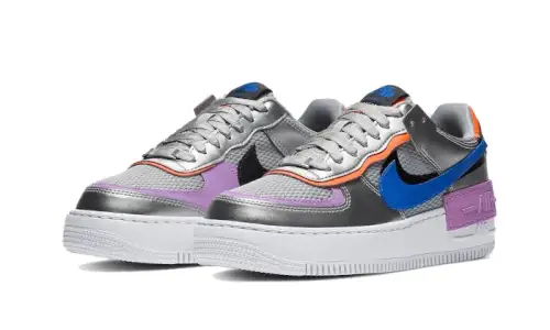 Nike Air Force 1 Shadow Silver Metallic