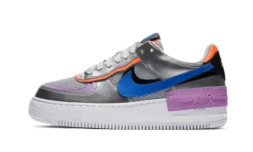 Nike Air Force 1 Shadow Silver Metallic