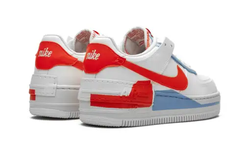 Nike Air Force 1 Shadow Summit White Team Orange 