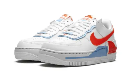 Nike Air Force 1 Shadow Summit White Team Orange
