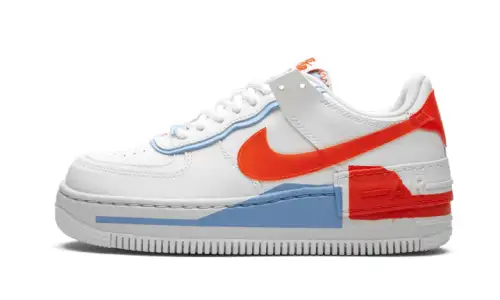 Nike Air Force 1 Shadow Summit White Team Orange