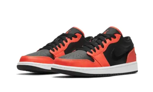 Air Jordan 1 Low SE Black Turf Orange