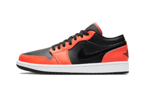 Air Jordan 1 Low SE Black Turf Orange