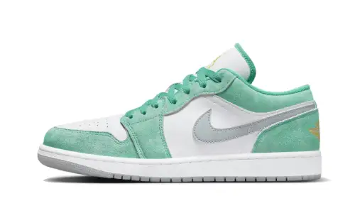 Air Jordan 1 Low SE New Emerald Grey F4AA192