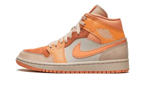 Air Jordan 1 Mid Apricot Orange 
