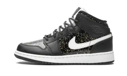 Air Jordan 1 Mid Black Speckle AE039945