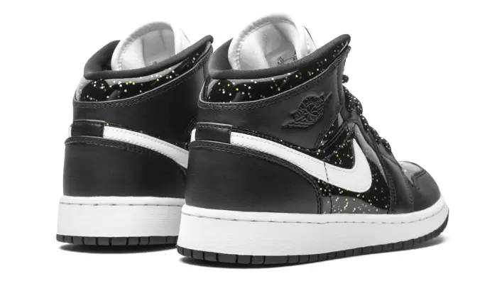 Air Jordan 1 Mid Black Speckle 