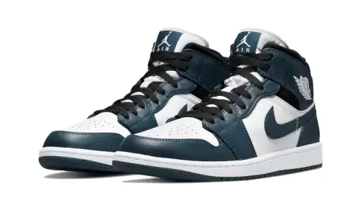 Air Jordan 1 Mid Dark Teal 