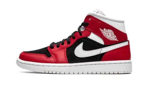 Air Jordan 1 Mid Gym Red Black 