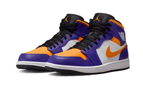 Air Jordan 1 Mid Lakers (2022) 741216