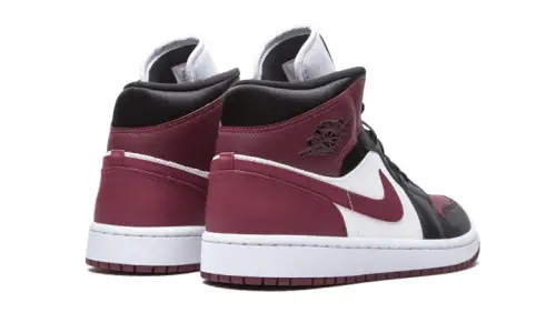 Air Jordan 1 Mid SE Black Dark Beetroot 