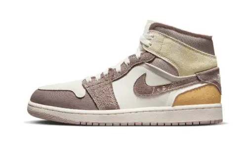 Air Jordan 1 Mid SE Craft Sail Taupe Haze 
