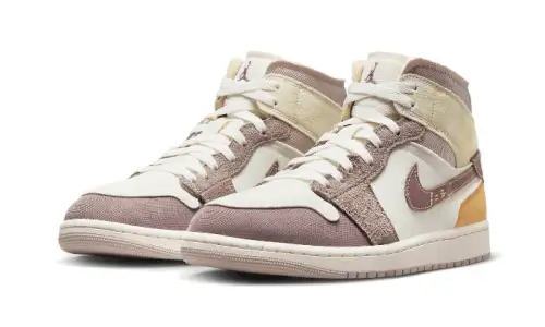 Air Jordan 1 Mid SE Craft Sail Taupe Haze 