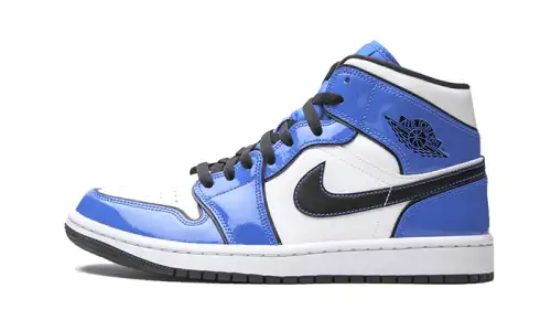 Air Jordan 1 Mid Signal Blue EEC71803
