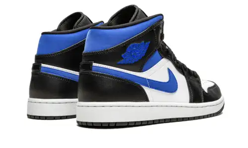 Air Jordan 1 Mid White Black Royal 