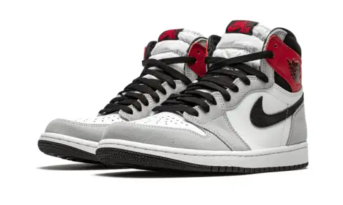 Air Jordan 1 Retro High Light Smoke Grey 