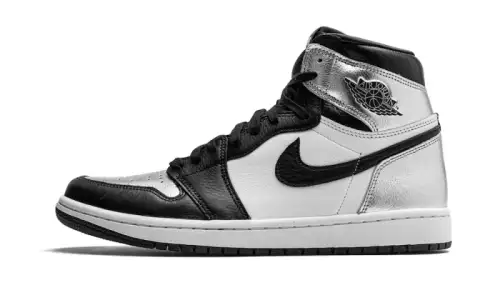 Air Jordan 1 Retro High Silver Toe 027C41812
