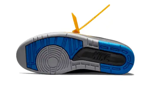 Air Jordan 2 Retro Low SP Off-White Black Blue 