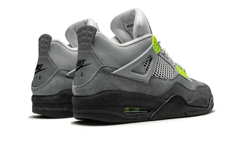 Air Jordan 4 Neon Volt