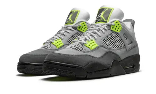 Air Jordan 4 Neon Volt