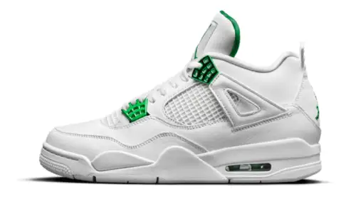 Air Jordan 4 Retro Metallic Green 