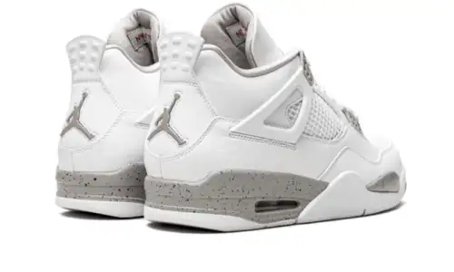 Air Jordan 4 Tech White (White Oreo) 