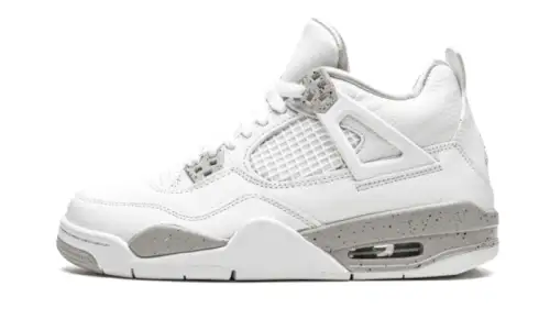 Air Jordan 4 Tech White (White Oreo) 