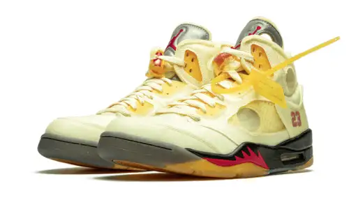Air Jordan 5 Retro Off-White Sail C24A703
