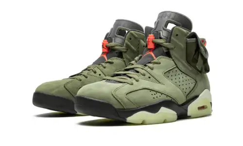 Air Jordan 6 Travis Scott Medium Olive 9A21343