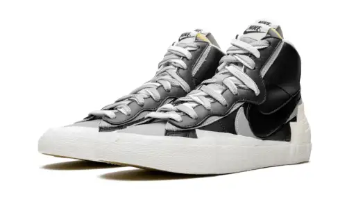 Nike Blazer Mid Sacai Black Grey 