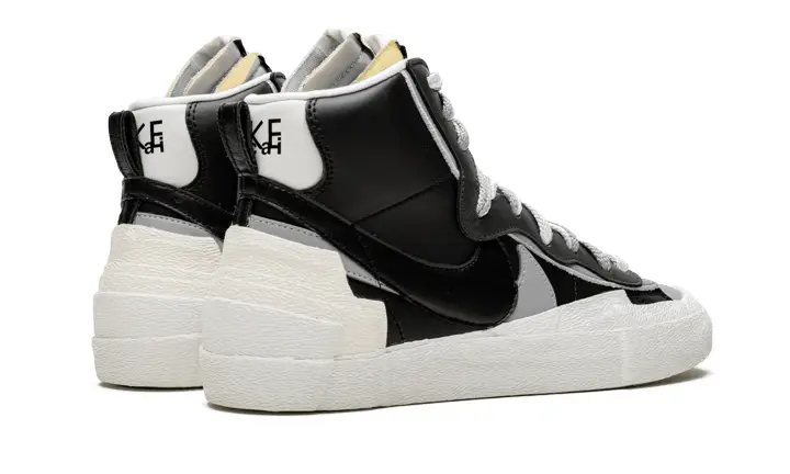 Nike Blazer Mid Sacai Black Grey 