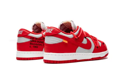 Nike Dunk Low Off-White University Red 