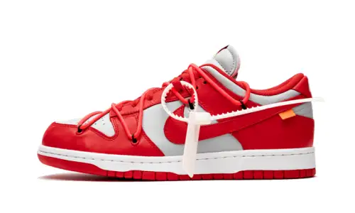 Nike Dunk Low Off-White University Red 