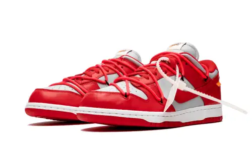 Nike Dunk Low Off-White University Red 