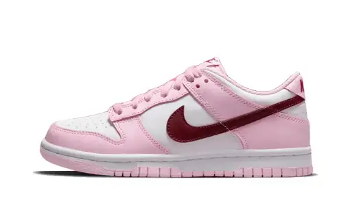 Nike Dunk Low Pink Red White 223D43