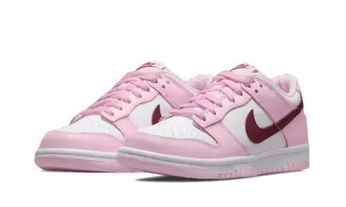 Nike Dunk Low Pink Red White 223D43