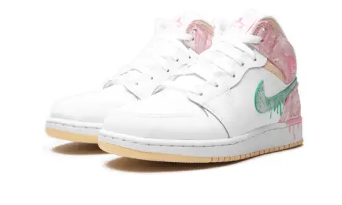 Air Jordan 1 Mid SE Paint Drip 