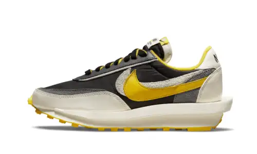 Nike LD Waffle Sacai Undercover Black Bright Citron B6A553
